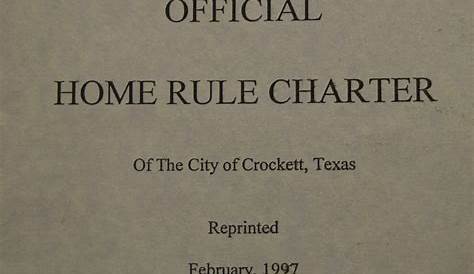 Crockett City Charter Revision Stalls - The Messenger