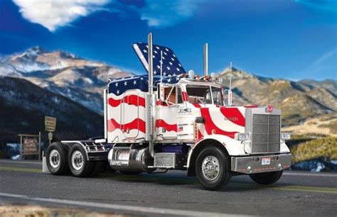 Buffalo Road Imports Marmon Conventional Stars And Stripes Tractor Cab