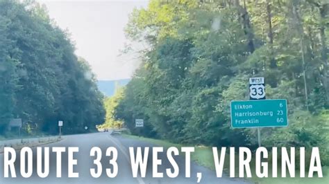 Driving Through Route 33 West Virginia Youtube