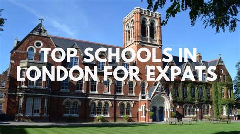 Top Schools In London For Expats Make The Right Decision Youtube