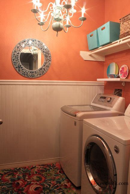 Go Bold In The Laundry Room To Make Laundry Day A Little More Sunny