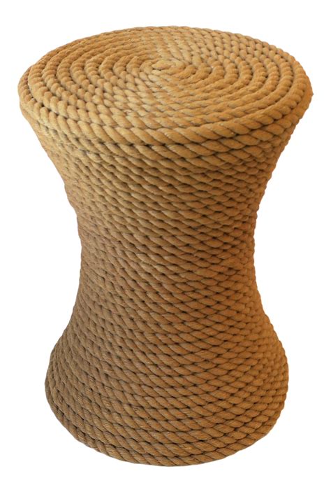 Nautical Rope Round Side or End Table in 2020 | Nautical rope, Nautical ...