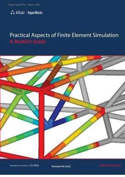 Practical Aspects Of Finite Element Simulation