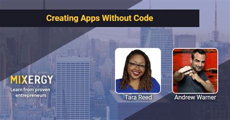 Using goodbarber you can build web mobile applications as well as android and ios applications without having to write a single line of code. Creating Apps Without Code - Mixergy