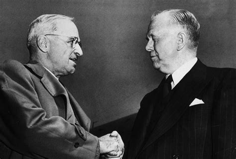 Marshall issued a call for a comprehensive program to rebuild europe. The Marshall Plan