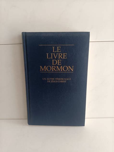 Le Livre De Mormon Un Autre Témoignage De Jésus Christ L Kaufen