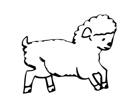 Download the free printable template & make at home or at school! Sheep Templates Printable - ClipArt Best