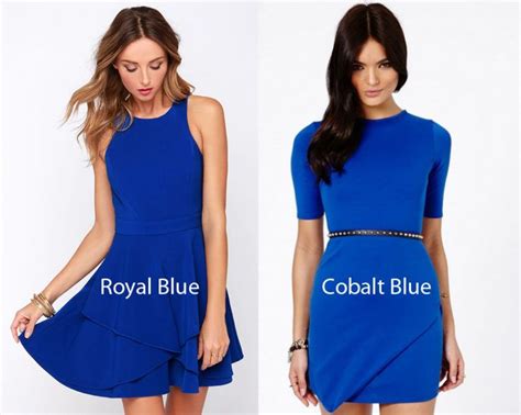 Royal Blue Vs Cobalt Royal Blue Is The Intense Azure Blue That Can Be