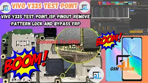 Vivo Y S Test Point Isp Pinout Remove Pattern Lock And Bypass Frp Reset Unlock Tool