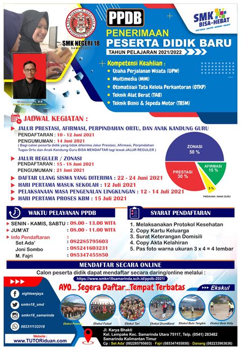 Desain Pamflet Ppdb Sma Smk Format Coreldraw Free Cdr Tutoriduan Com