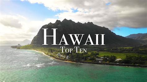 Top 10 Places To Visit In Hawaii Youtube