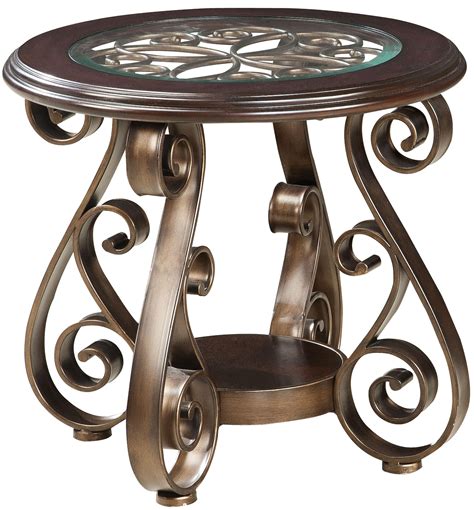 If you have a material of choice, look through a wide range of tables in different materials like marble, glass, wood, and metal. Standard Furniture Bombay Old World End Table with Glass ...