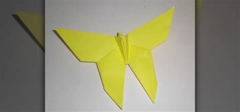 How To Fold A Delicate Origami Butterfly For Beginners Origami
