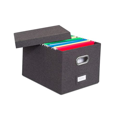 Internets Best Collapsible File Box Storage Organizer With Lid 1