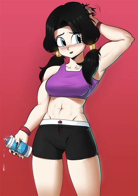Echo Saber On Twitter I Just Had This Idea Of Videl Tryna Look Perfect For Gohan Even While