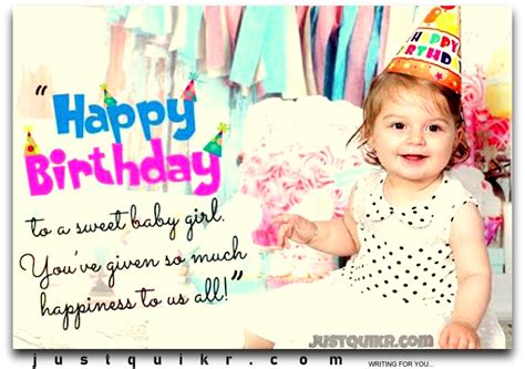 Top 50 Happy Birthday Special Wishes For Baby Girl J U S T Q U I K R