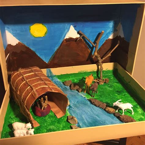 Lenape 3d Project By 4th Grader School Stuff Native American