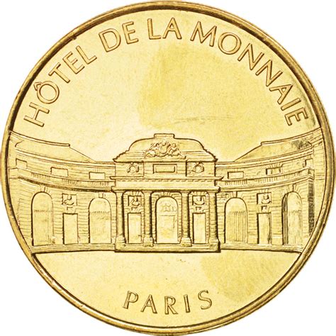 Cour D'honneur De La Monnaie De Paris - Jeton Touristique - Monnaie de Paris - Hôtel de la Monnaie - La cour d