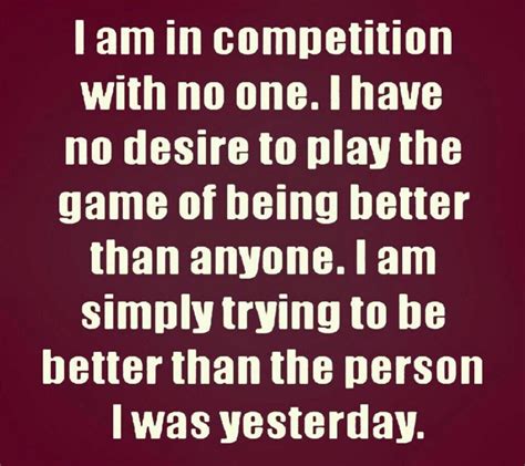 I Am Not In Competition With No One Quote 960×853 Be Yourself