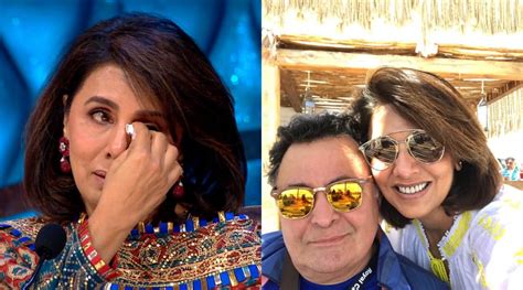 neetu kapoor breaks down as she remembers rishi kapoor shares how they fell in love