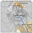 Aerial Photography Map of Fort Bragg, NC North Carolina