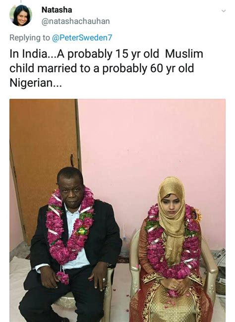 The Story Teller Blog 60 Year Old Nigerian Man Marries 15 Year Old Teenager From India