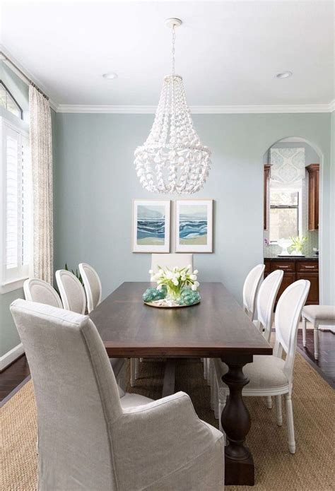 15 Coastal Chandeliers For Beach Homes Coastal Dining Room Dark Wood