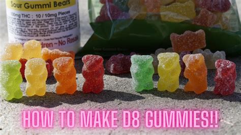 How To Make D8 Gummies Dispensary Quality Edibles Easy Youtube