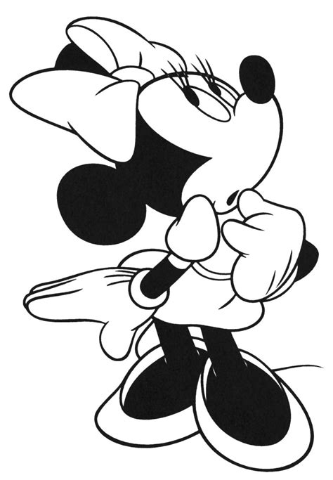 Free Minnie Mouse Outline Download Free Minnie Mouse Outline Png