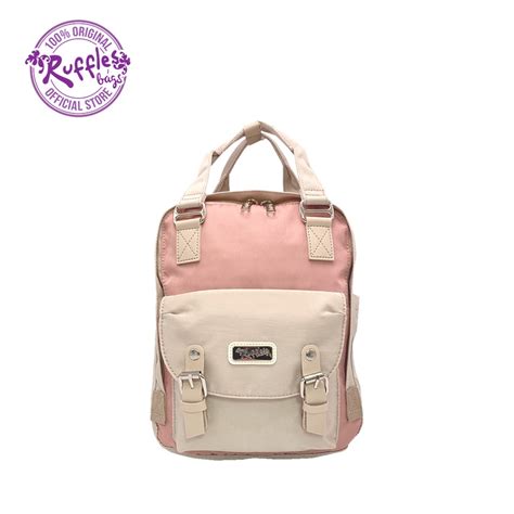 Ruffles Bags Danica Backpack 12 2 Color Combination Shopee Philippines