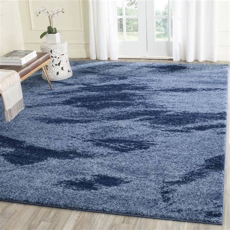 Safavieh Retro Ret2891 Light Blueblue Area Rug Incredible Rugs And Decor