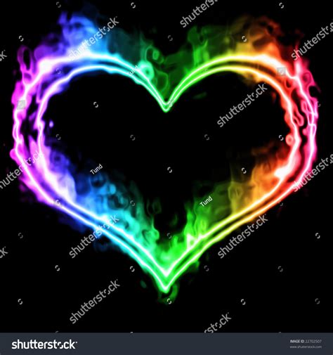 Colorful Smoke Heart Stock Photo 22702507 Shutterstock