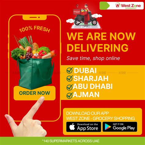West Zone Supermarket Order Now In Uae Dubai Till 31st December