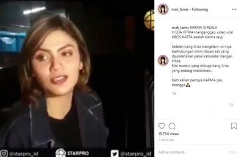 Nonton online berita dan info kasus kriss hatta terupdate hanya di vidio. Viral Video Masturbasi Mirip Kriss Hatta, Hilda Vitria ...