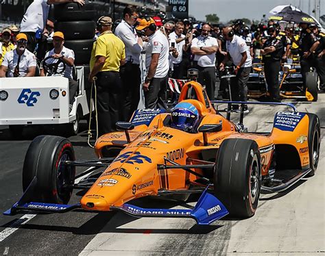 2019 Fernando Alonso Original Used Indy 500 Mclaren Racing Indycar Suit