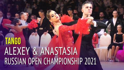 Tango Alexey Glukhov And Anastasia Glazunova 2021 Russian Open Championship Youtube