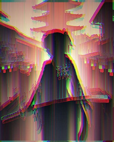 Glitch Effect Boy Sad Anime Aesthetic Wallpaper Anime Wallpaper Hd