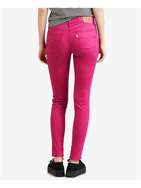 Levis Womens Pink Super Casual Jeans 24 Waist 192379427974 Ebay