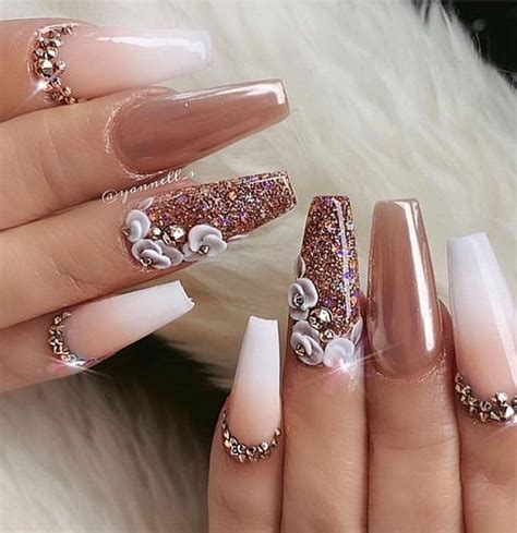 82 Trendy Acrylic Coffin Nails Design For Long Nails For Summer Page