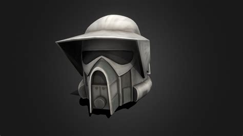Clone Wars Arf Helmet 3d Model By Mike Chan Rikuchan 2a72d55