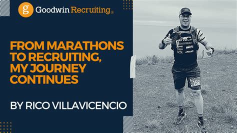 From Marathons To Recruiting My Journey Continues Goodwin Recruiting