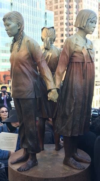 memorial to wwii ‘comfort women unveiled in san francisco inquirer