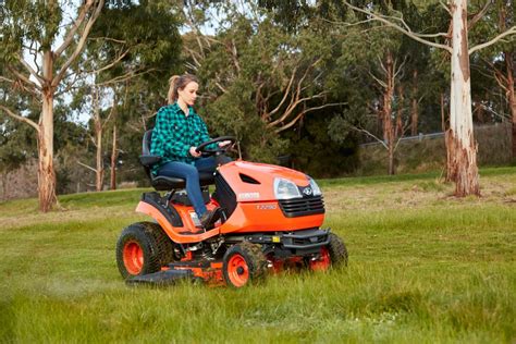 Kubota T Series Petrol Ride On Lawn Mowers Tasmac Tasmania