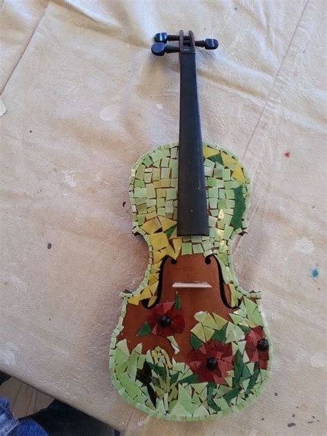 Pin On Mosaic Violins Guitars Etc