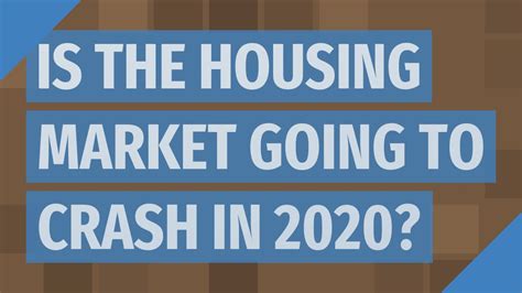 Early forecasters thought the housing bubble would bust in california and a housing market crash was bound to happen before the end of 2020. Is the housing market going to crash in 2020? - YouTube