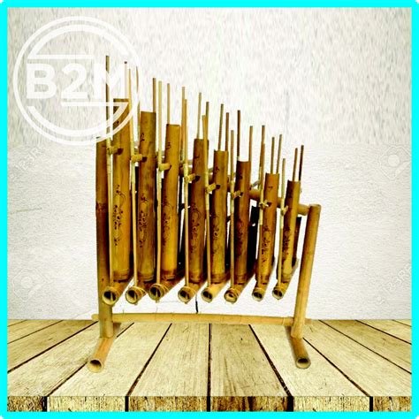 Jual Angklung Alat Musik Bambu Alat Musik Tradisional Angklung 1 Oktaf