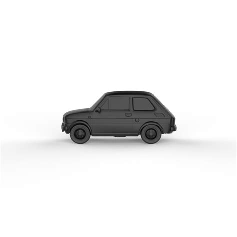 3d File Fiat 126 1976 Pre Supported・3d Printable Design To Download・cults