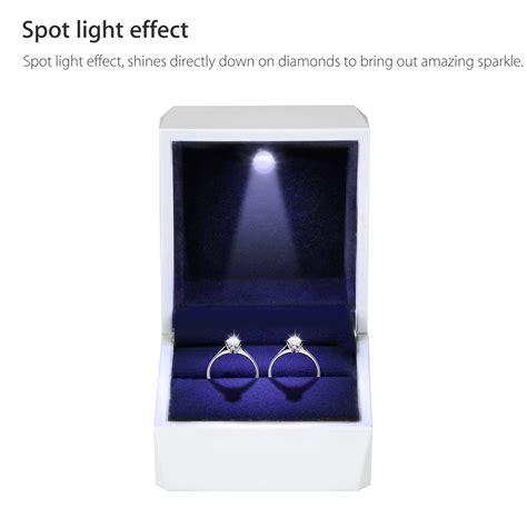 Get Engagement Ring Box With Light Pics