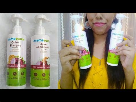 I have been using mamaearth onion hair oil for around 30 days plus. Mamaearth onion shampoo & conditioner Review | Best hair ...