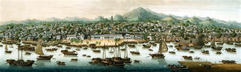 Ship Passengers Sailing Into 1800s San Francisco The